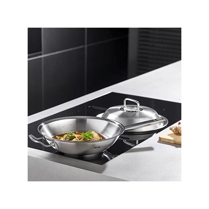 Fissler original Profi Collection Wok con coperchio 30 cm induzione