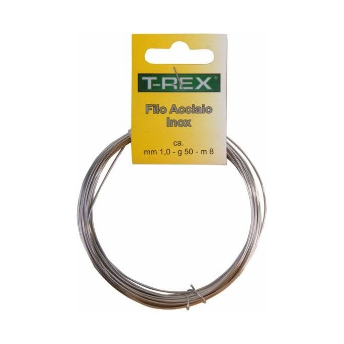 T-Rex Filo In Acciaio Inox 2Mm 200Gr 8Mt