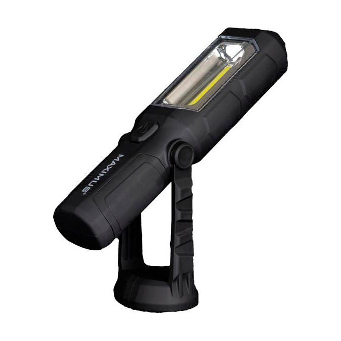 Maximus WKL-011 Lampada Portatile LED Ricaricabile 250 lumen 3 W Base Magnetica Power Bank colore Nero
