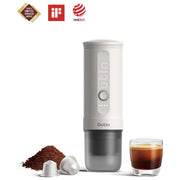 Outin OTEM-01-PW Macchina da caffe' espresso nano bianco perla