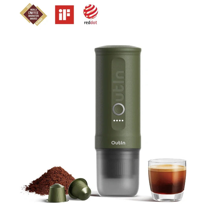 Outin OTEM-FOREST Macchina da caffe' espresso nano verde foresta