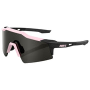 100% SPEEDCRAFT SL Occhiali Sportivi Lenti Fumate Intercambiabili Protezione UV 100% Trasmissione Luce 17% Categoria Filtro S3 colore Soft Tact Desert Pink