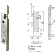Cisa 5c011-25-0 Serr Inf Cil Sag Bq F22