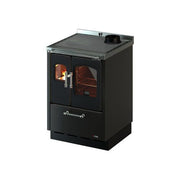 CADEL 7022222 SMART 60VS Cucina a legna 6.5 kW con forno (60x60x86 cm) colore Antracite