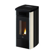 Cadel CADEL ATENA Plus 12 T2 Stufa a pellet 12 kW canalizzabile con WiFi integrato doppia canalizzazione (58x58x114 cm) colore Bianco