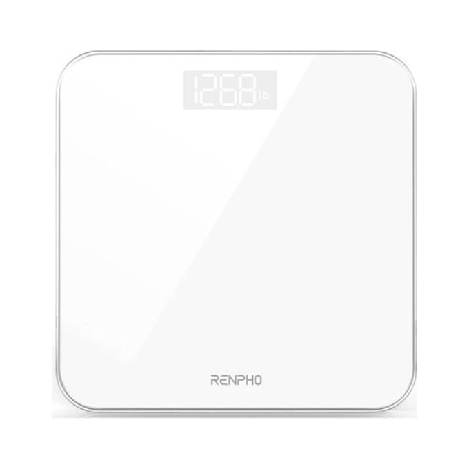 Renpho Core 1S PEU-BG260-WH-N1 Bilancia pesapersone digitale bianca