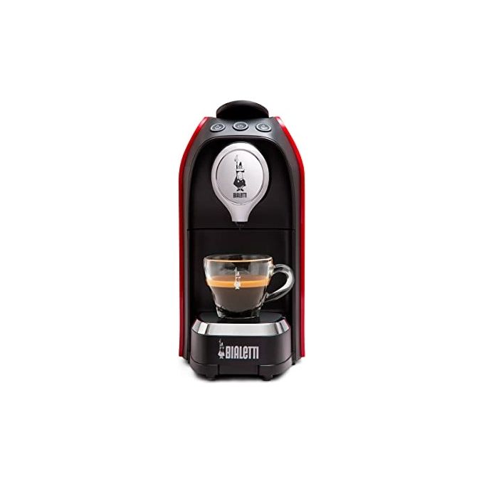 Bialetti 098150520-NP Super Macchina da caffe' a Capsule 0,7 L 20 bar 1200 W 32 Capsule Incluse colore Rosso