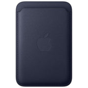 Apple MKV64ZM-A Portafoglio MagSafe in tessuto FineWoven per iPhone compatibile con funzione Dov'e' colore Blu navy
