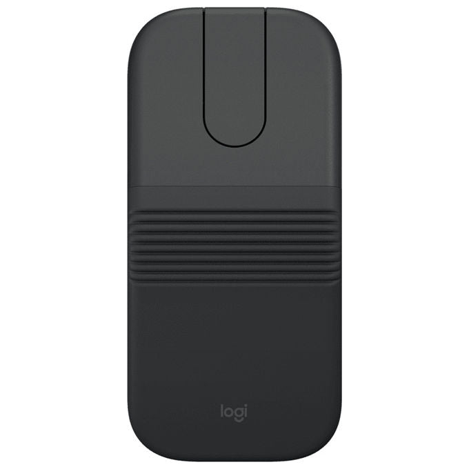Logitech 910-007604 Mobi Fold Mouse Viaggio Ambidestro RF Wireless + Bluetooth 4000 DPI Touch Grafite