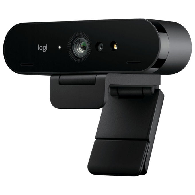 Logitech 960-001718 Brio 4K Webcam 13 MP Risoluzione 4096 x 2160 Pixel 90 fps USB-C Microfono Incorporato colore Grafite