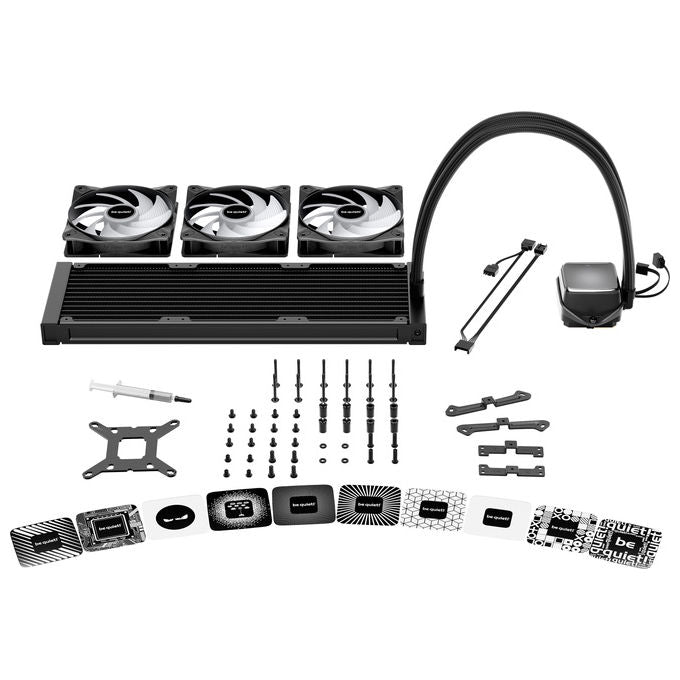 Be quiet! BW031EU PURE LOOP 3 LX Raffreddatore di Liquidi Tutto in Uno 360 mm con Pompa PWM e Ventole ARGB 120 mm colore Nero