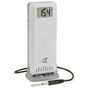 TFA 30.3905.02 Trasmettitore Termoigrometrico Professionale ID-A4 Compatibile TFA.me Temperatura e Umidita' Wireless Portata 100 m colore Bianco