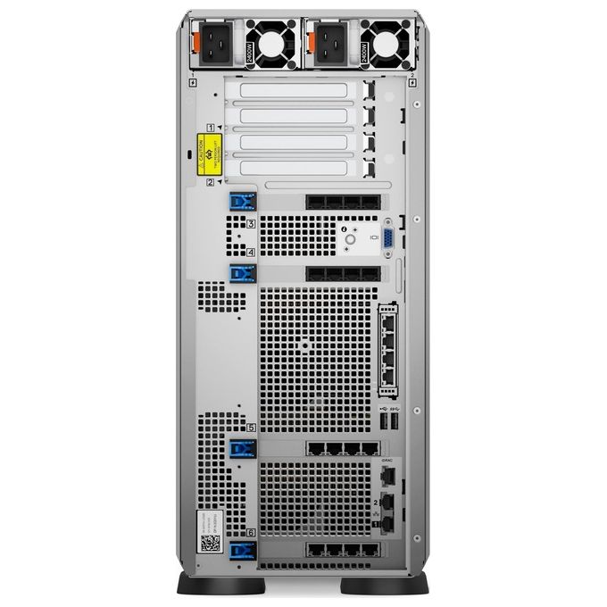 Dell 0M2FR PowerEdge T560 Server Tower Intel Xeon Silver 4510 2.4 GHz 32 GB DDR5-SDRAM 480 GB SSD SATA 1100 W colore Nero