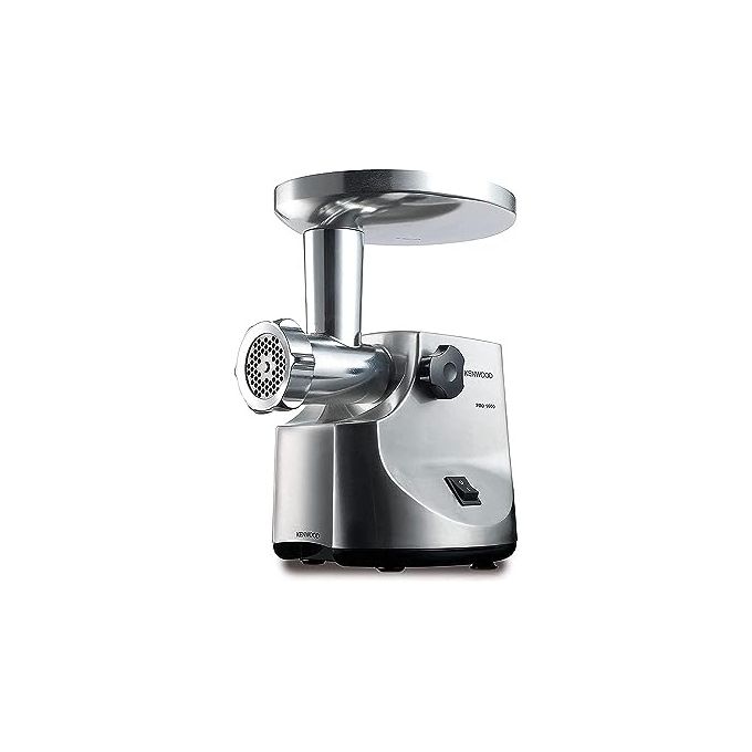 Kenwood MG510 Tritacarne 450 W potenza massima 1600 W 3 dischi per tritare insaccatori inclusi colore Acciaio inox