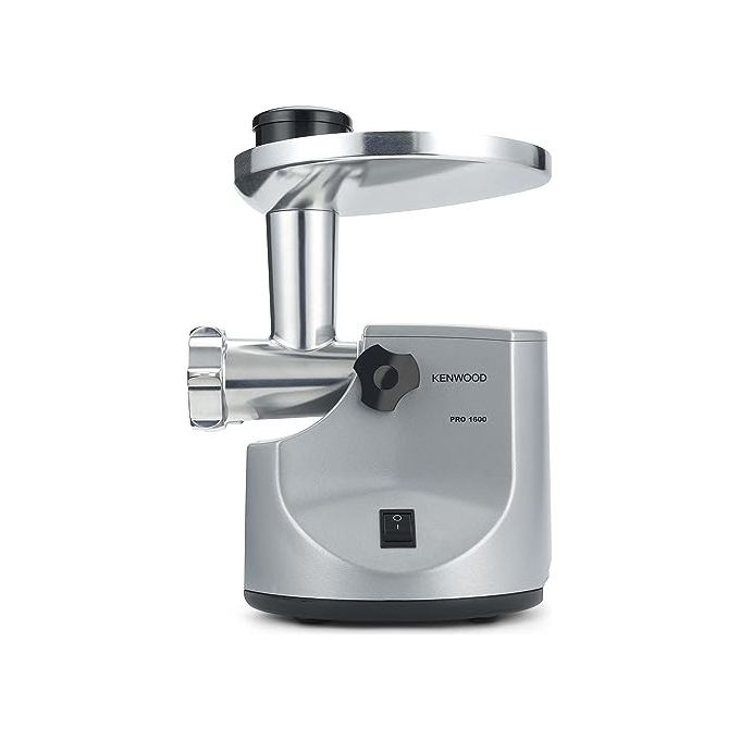 Kenwood MG510 Tritacarne 450 W potenza massima 1600 W 3 dischi per tritare insaccatori inclusi colore Acciaio inox