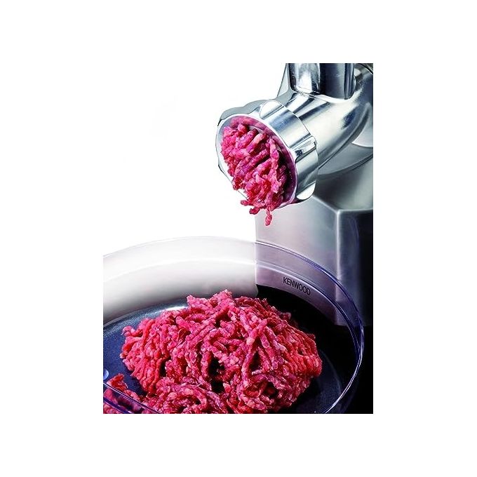 Kenwood MG510 Tritacarne 450 W potenza massima 1600 W 3 dischi per tritare insaccatori inclusi colore Acciaio inox