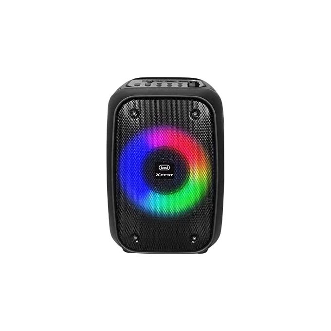 Trevi XF 150 KB Cassa Bluetooth Portatile 15W Karaoke TWS USB MicroSD Radio FM colore Nero