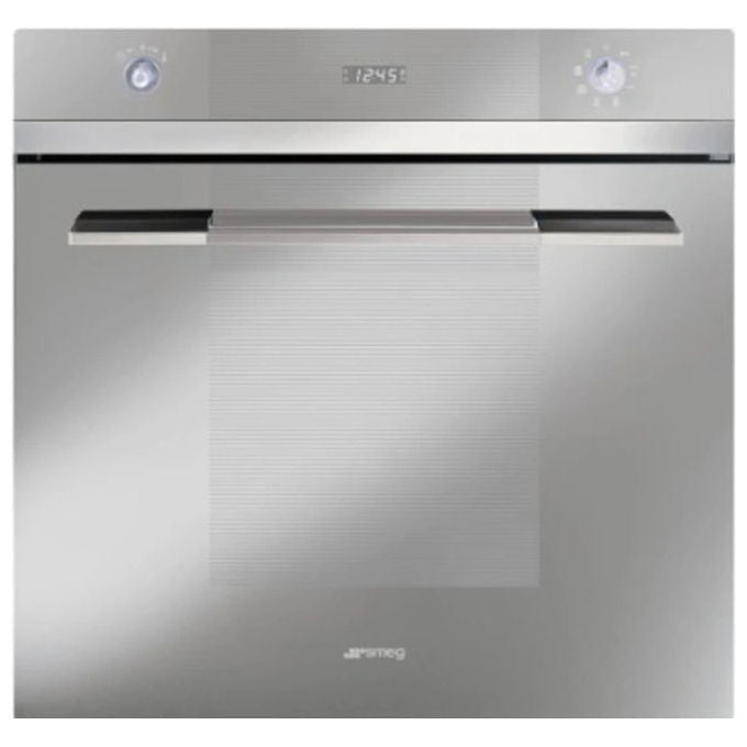 Smeg SC109SG-8 Forno Elettrico Multifunzione da Incasso Capacita' 60 Litri Classe energetica A 8 Programmi 60 cm Silver