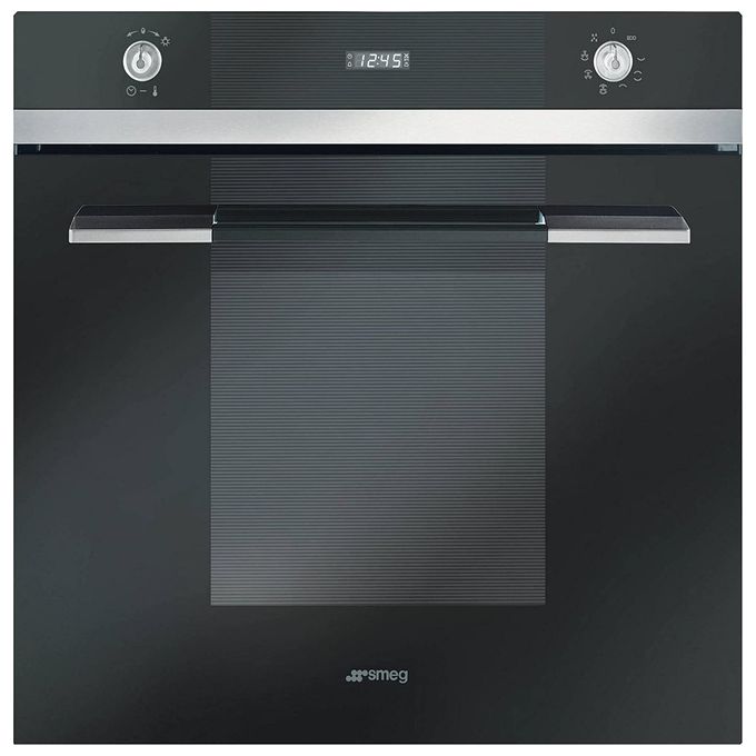 SMEG SCT105N-9 Forno Elettrico Multifunzione da Incasso Capacita' 60 Litri Classe energetica 8 Programmi 60 cm Nero