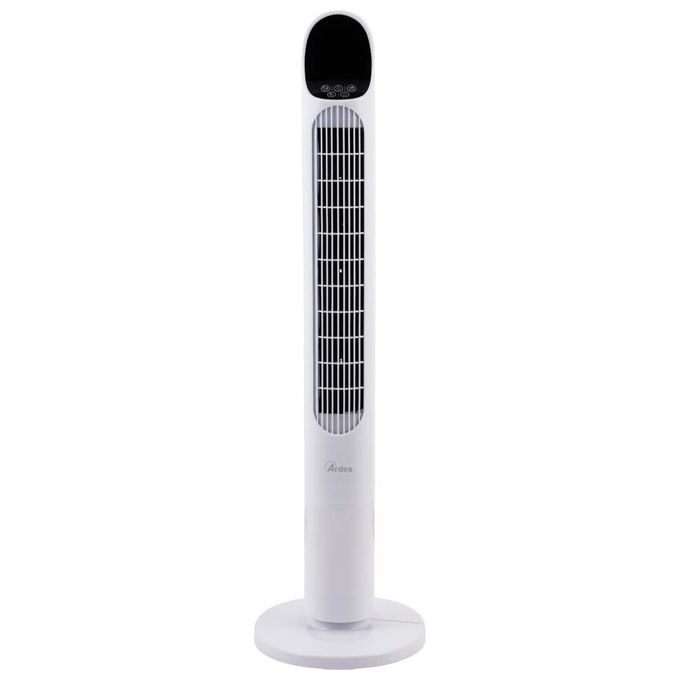 Ardes AR5T1000 Oracle H RC Ventilatore a Torre 100 cm 3 Velocita' Telecomando Touch Timer 9h Oscillazione Automatica colore Bianco
