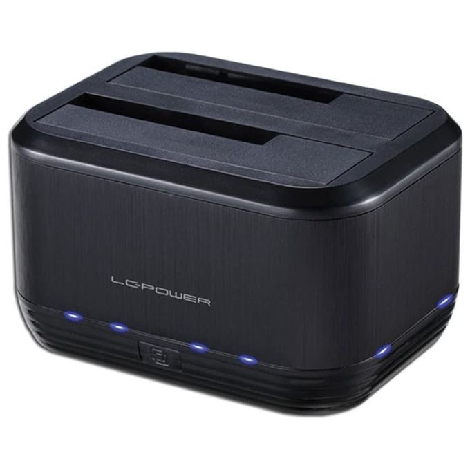 LC Power LC-DOCK-U3-III Docking Station per Unita' di Archiviazione USB 3.0 Type Micro-B Nero
