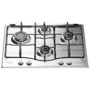 Hotpoint Ariston PCN 642 IX Piano Cottura a Gas 4 Zone 60 cm Acciaio Inox