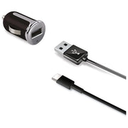 Celly CCUSBTYPEC Caricabatteria da Auto Universale con Cavo USB Tipo C Nero