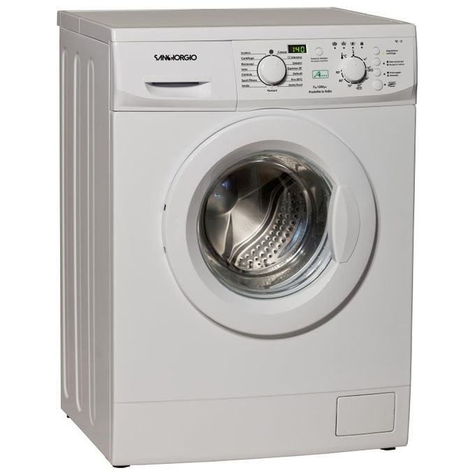 SanGiorgio SES710D Lavatrice Carica Frontale 7 Kg 1000 rpm Classe C 15 Programmi (85x59.5x54 cm) colore Bianco