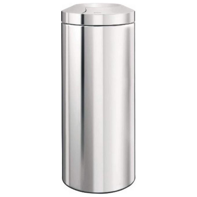 Brabantia 287527 Cestino Ignifugo Flameguard Paper Bin Inox Lucido 30 Litri Altezza 68.5cm