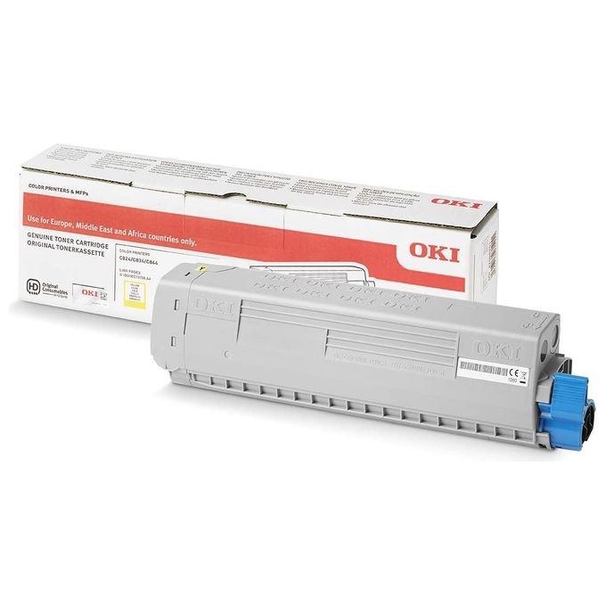 OKI 47095701 Toner Originale Stampa Laser Resa 5000 pagine colore Giallo