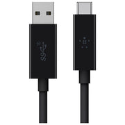 Belkin F2CU029BT1M-BLK Cavo USB A USB C 0.9 m USB 3.2 Gen 2 10 Gbit-s colore Nero