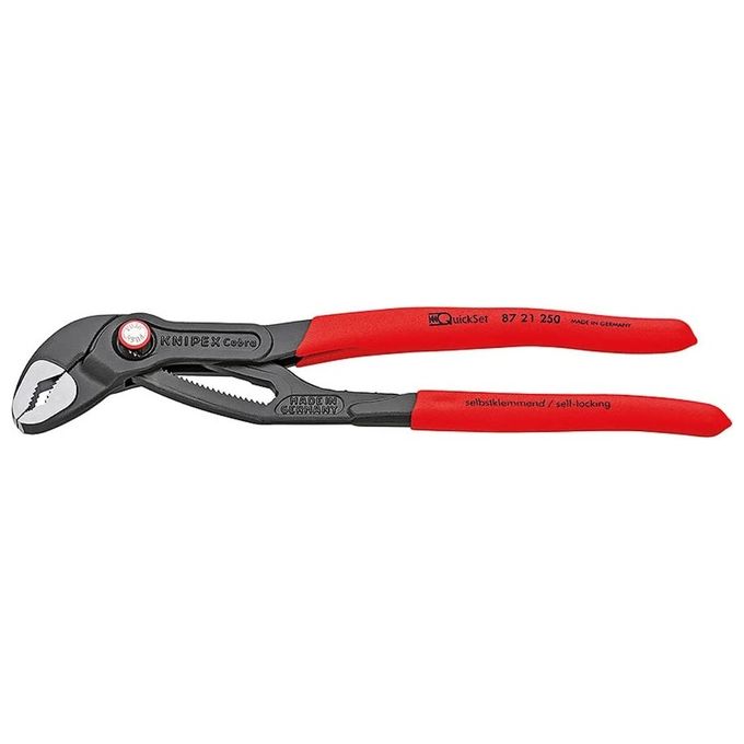 Knipex Cobra QuickSet Pinza Regolabile di Nuova Generazione per Tubi e Dadi 250mm