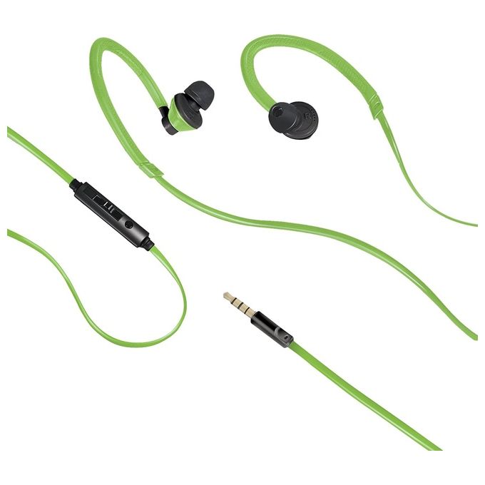 Celly auricolari stereo 3 5 mm verdi per telefoni e smartphone e accessori telefonia