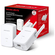 Mercusys MP510 KIT Powerline AV1000 HomePlug AV2 Wi-Fi N300 Gigabit Ethernet 2 Antenne Esterne 1000 Mbit-s colore Bianco