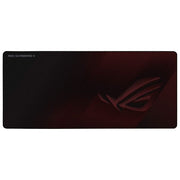 ASUS 90MP0210-BPUA00 ROG Scabbard II Tappetino per Mouse Gaming in Tessuto con Base in Gomma Antiscivolo e Barra Appoggiaferro 900x400x0.3 cm colore Nero Rosso