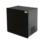 LINK LKWIFIBOX02 Box per Dispositivi Home con Porta in Vetro Temperato Reversibile e Chiusura Magnetica colore Nero