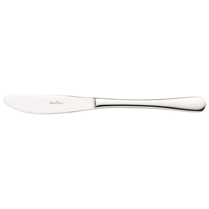 PINTINOX 20200003 Hotel Coltello Tavola in Acciaio Inox 18-10 Spessore 2,5 mm Lunghezza 21,1 cm colore Acciaio
