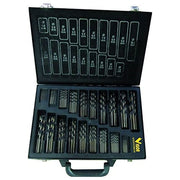 Vigor 41282-15 Serie 150 Punte Elicoidali HSS Acciaio Forgiato Set 150 pz diametri 1-10 mm