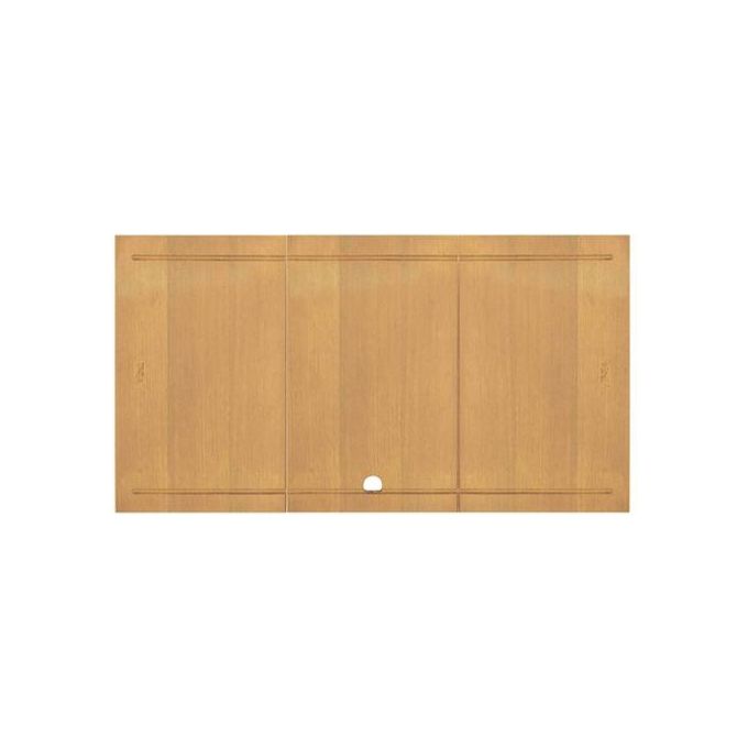 Elleci KIT_ 3 Taglieri - Accessorio per lavello Dogma, in legno chiaro, compatibile con vasche singole e doppie, superficie antibatterica, design salvaspazio, Legno chiaro
