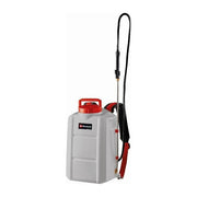 Einhell 3425230 GE-WS 18-150 Li-Solo Spruzzatore da giardino a spalla 15 L 18 V 4.5 bar con tracolla imbottita regolabile ugello in ottone regolabile colore Nero Grigio Rosso