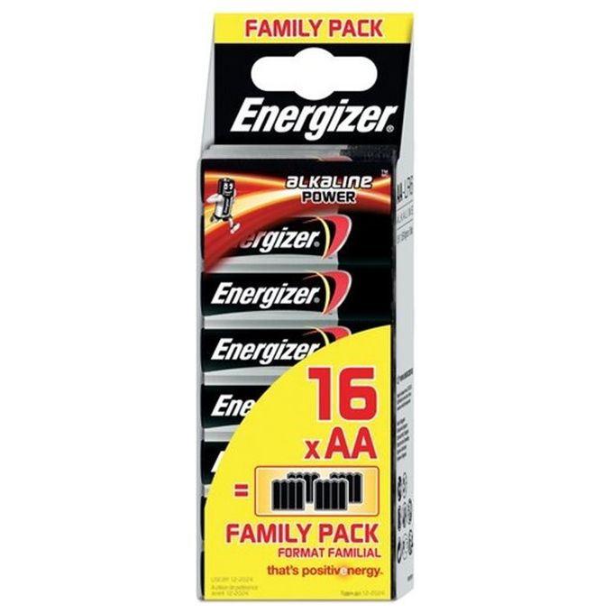 Energizer Pila Stilo AA 16 Pezzi