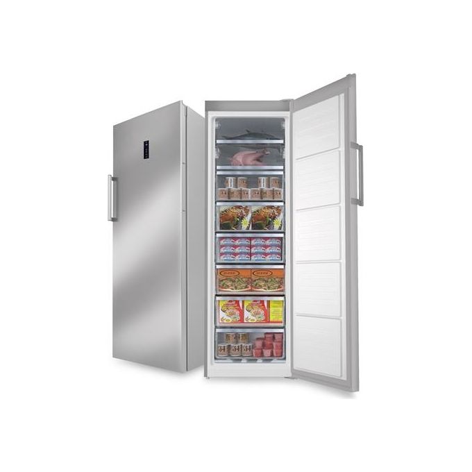 Schaub Lorenz SSCVND310X Congelatore Verticale 308 L 185 cm Classe F 41 dB No Frost Display colore Silver