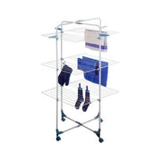 Gimi Linear 3 Stendipanni Verticale Torre 3 Piani con Ruote
