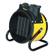 Vigor 97926-10 Fonny Termoventilatore Generatore Aria Calda 1000-2000 W Ceramica Termostato Regolabile colore Giallo