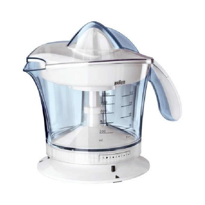 Braun MPZ9 MultiQuick 3 Spremiagrumi Doppia Rotazione Capacita' 1L Potenza 20W Base Antiscivolo Avvolgicavo colore Bianco