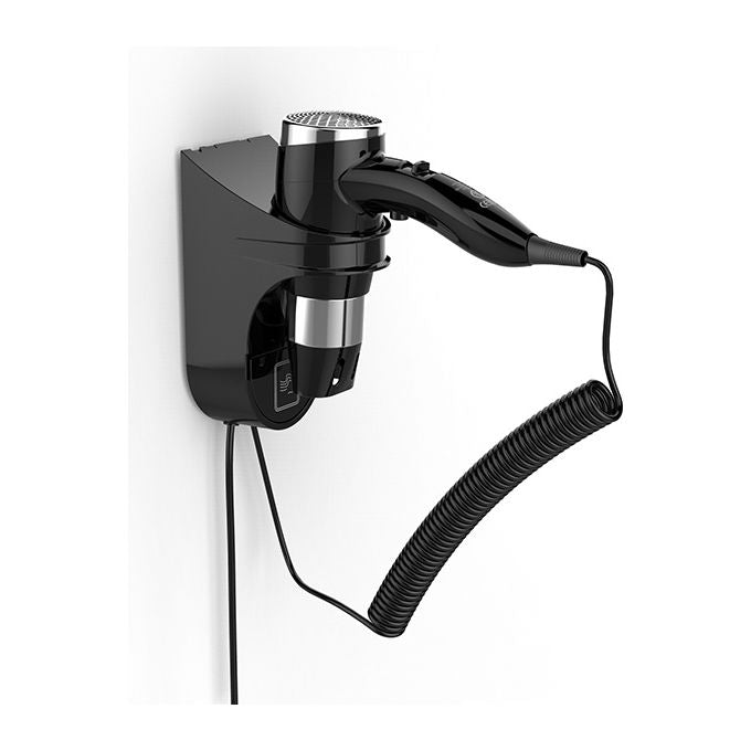 Moel 317500 Swan Asciugacapelli 1600 W con Selezione Aria Calda-Fredda e Spegnimento Automatico colore Bianco