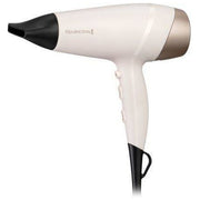 Remington D4740 Shea Soft Asciugacapelli 2200 W Tecnologia Ionica Ceramica Karite 2 Velocita' 3 Temperature Diffusore Professionale colore Beige Nero