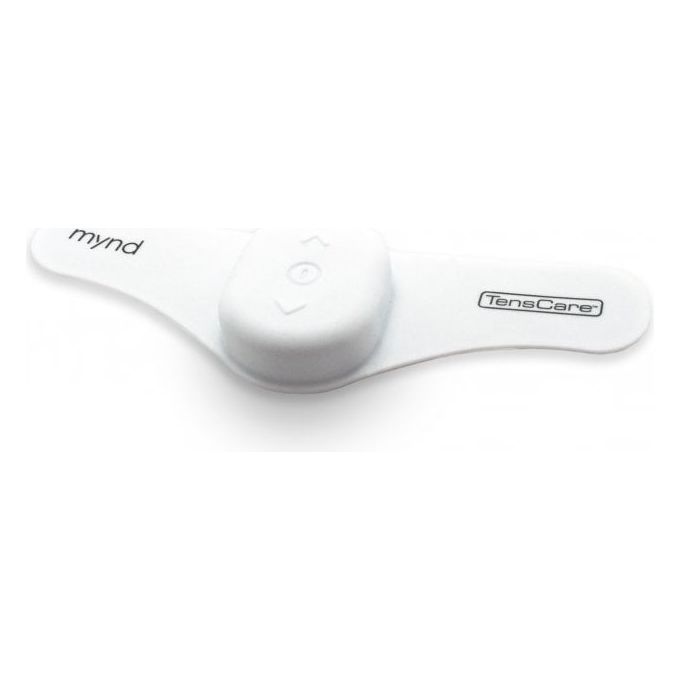 TensCare WEL302025 Mynd Dispositivo TENS Alleviazione Emicranie 40 livelli intensita' 2 modalita' colore Bianco