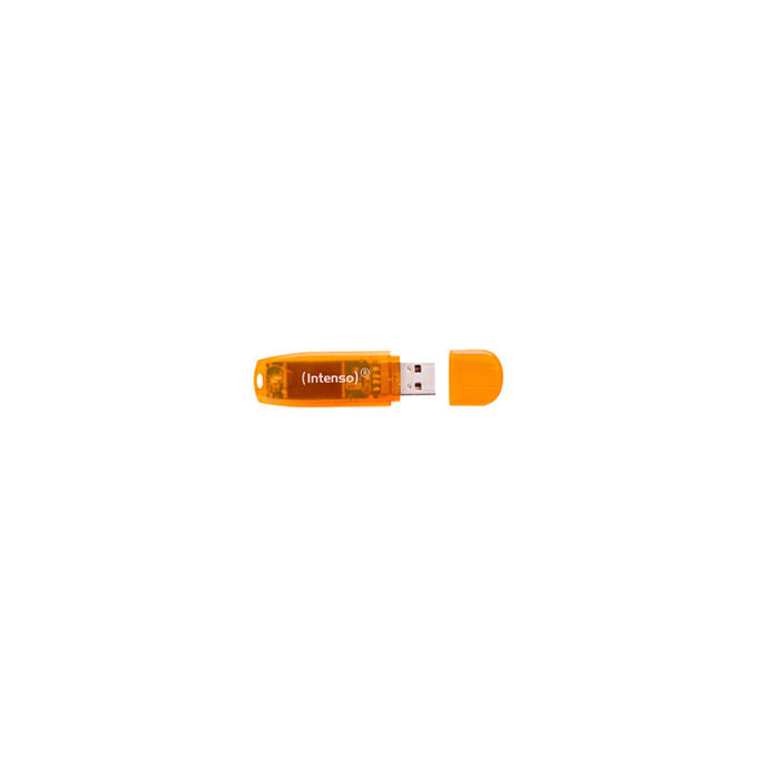 Ntenso Rainbow Line Chiavetta USB 64Gb Arancione