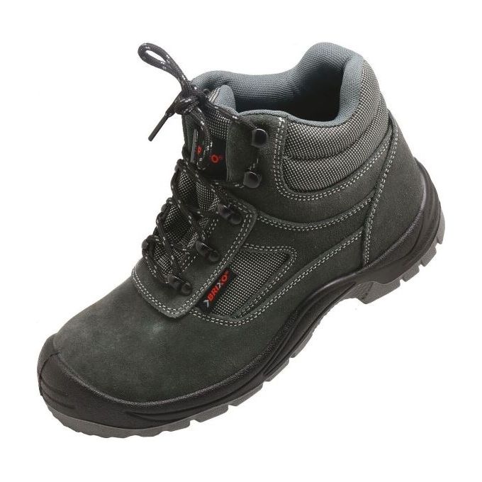 Brixo FR500191 Thor Scarpe Alte Sicurezza S1P SRC puntale acciaio lamina antiperforazione antiscivolo misura 45